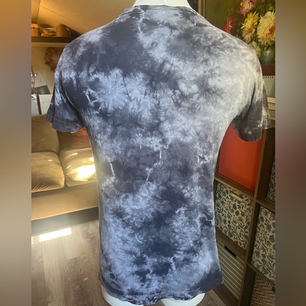 Ripndip cat middle finger tie dye tee grey size small - Picture 4 of 6